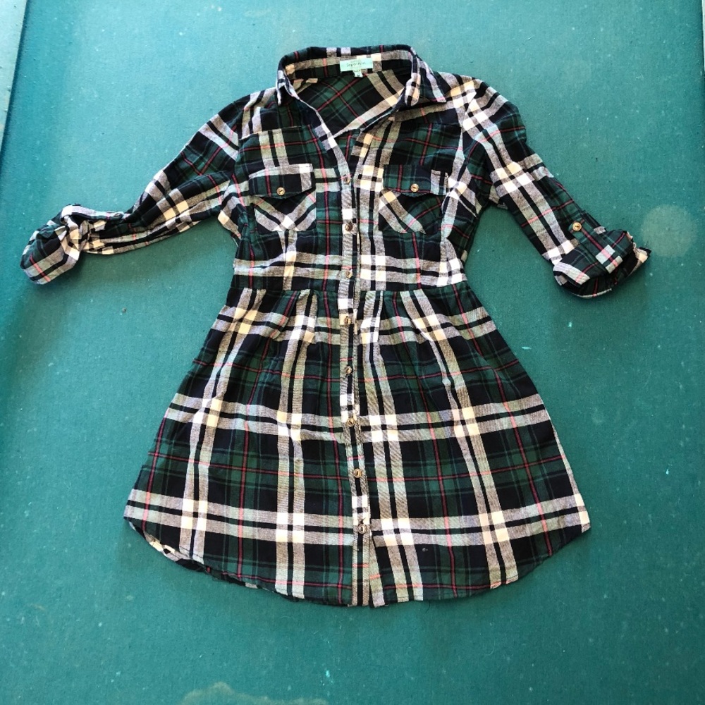 Flannel dress